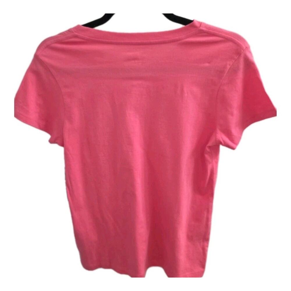 New ERA Texas Rangers Pink Word Mark Flip Sequin T-Shirt Girls 14/16 NWOT fan - Picture 2 of 9